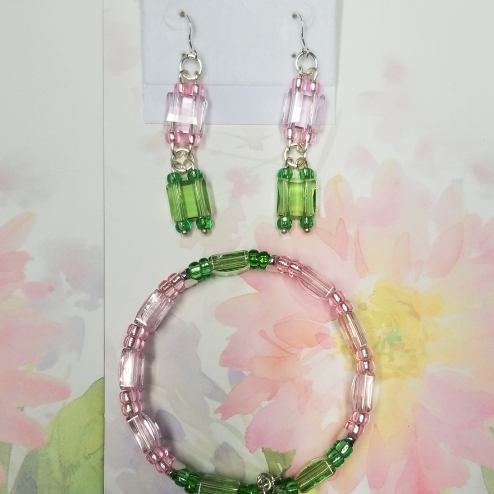 SALE! Set Memory Wire Double Strand Cuff! - Picture 1 of 3